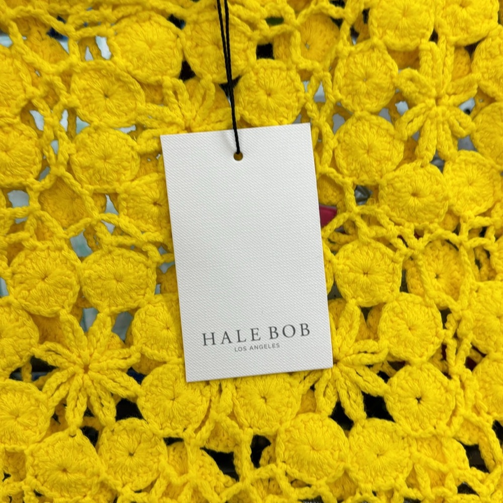 *NEW* HALEBOB SAMAIRA CROCHET TOP LARGE - Picture 5 of 9